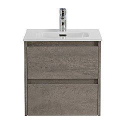 Тумба для раковины BelBagno KRAFT-500-2C-SO-CG Cemento Grigio купить в интернет-магазине сантехники Sanbest