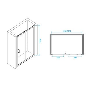 Душевая система RGW Shower Panels SP-6143-01 50140801-01 хром купить в интернет-магазине сантехники Sanbest