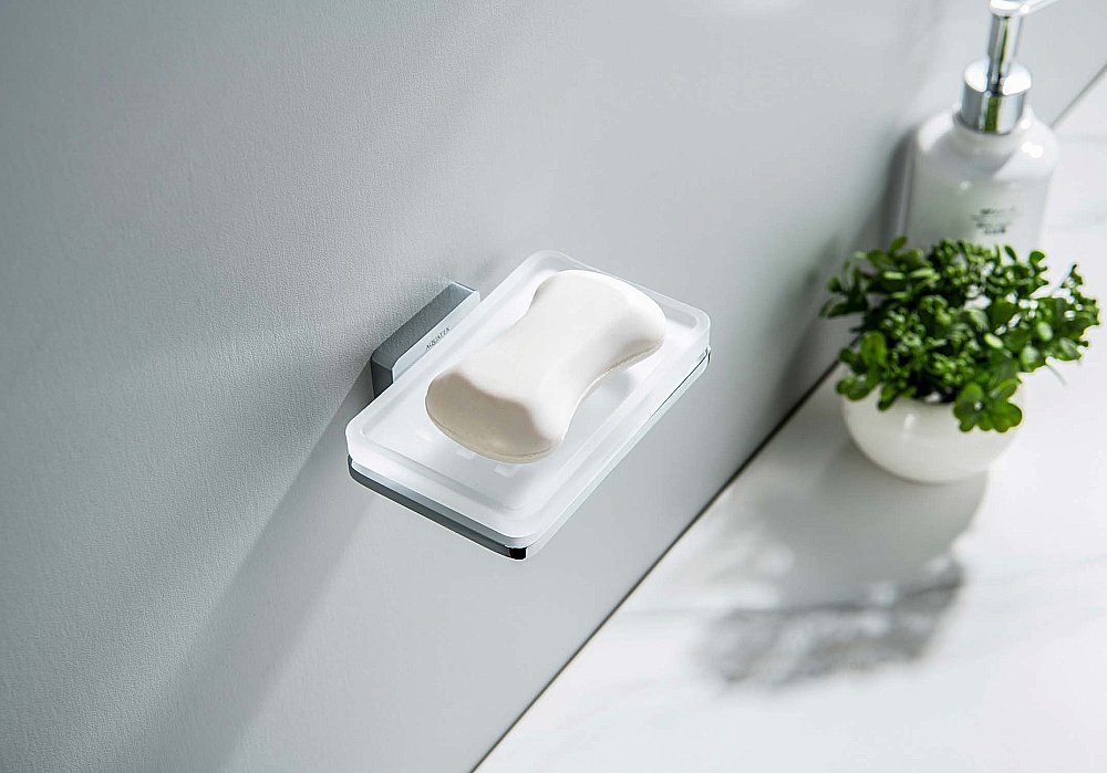 Мыльница Aquatek Либра AQ4303CR стекло матовое/хром купить в интернет-магазине сантехники Sanbest