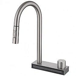 Смеситель для кухни ABBER Wasser Kreis AF8114SP сатин купить в интернет-магазине сантехники Sanbest