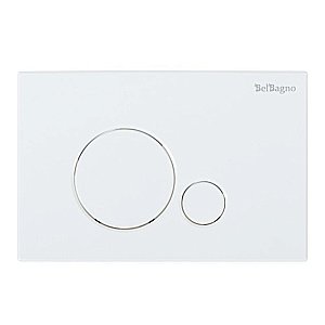 Унитаз подвесной BelBagno Sfera BB046CHR безободковый, с крышкой микролифт, с инсталляцией и белой кнопкой купить в интернет-магазине Sanbest