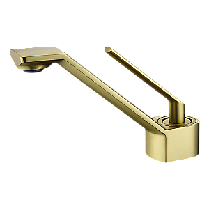 Смеситель для раковины Elghansa URBAN XQ 1613301-MattGold матовое золото купить в интернет-магазине сантехники Sanbest