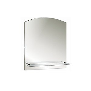 Зеркало LORANTO Шанс 50х58 с полкой в ванную от интернет-магазине сантехники Sanbest