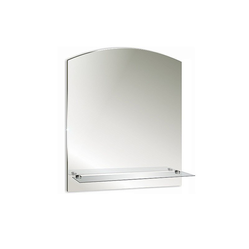 Зеркало LORANTO Шанс 50х58 с полкой в ванную от интернет-магазине сантехники Sanbest