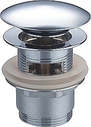 Донный клапан с переливом Ceramalux RD003 купить в интернет-магазине сантехники Sanbest