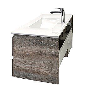 Тумба с раковиной Comforty Турин 90М дуб бежевый для ванной в интернет-магазине Sanbest