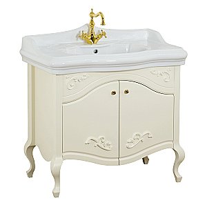 Тумба с раковиной Migliore Impero 90 Avorio для ванной в интернет-магазине Sanbest