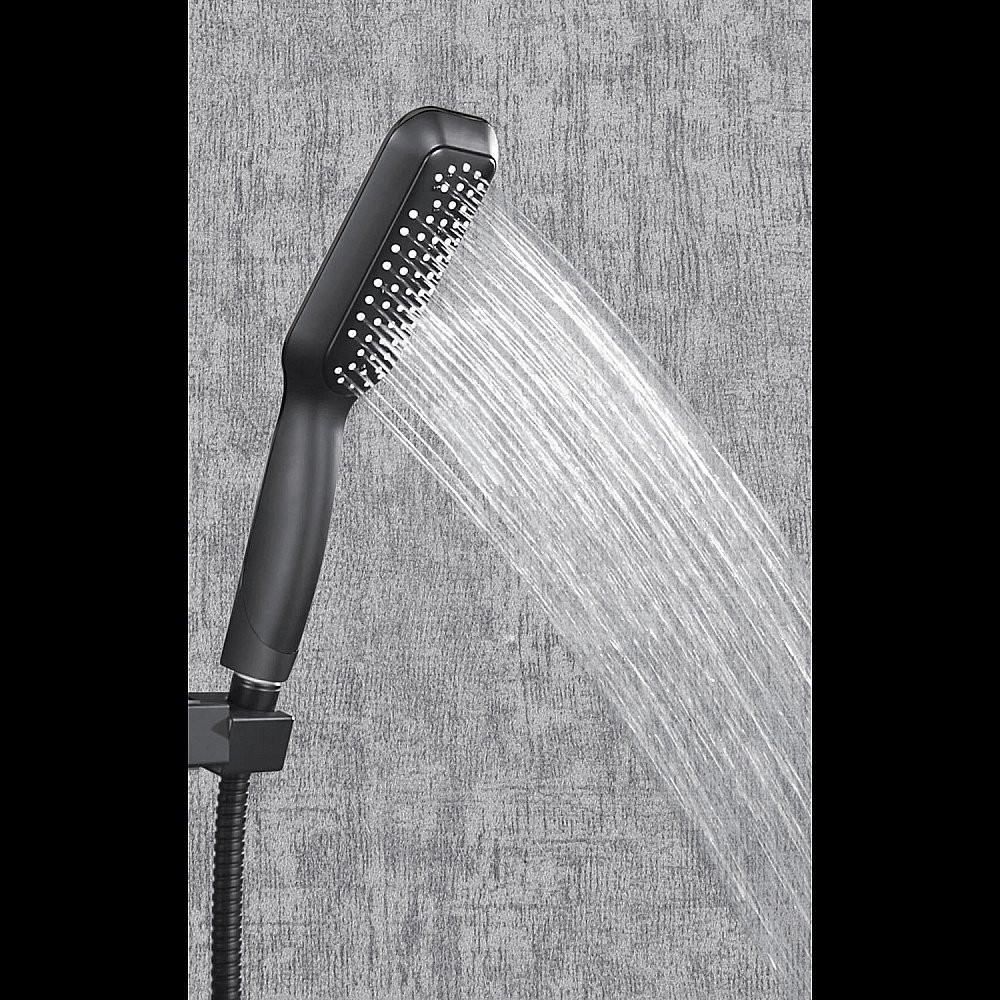 Душевая панель Black&White SEASONS Velvet Black W1220 черная купить в интернет-магазине сантехники Sanbest