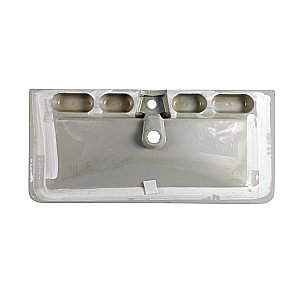 Тумба с раковиной Aquanet Вега 100 344125+323884 белая глянцевая для ванной в интернет-магазине Sanbest