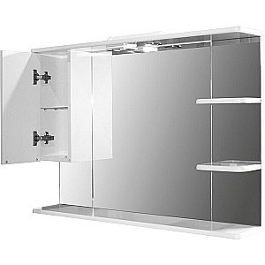 Зеркало со шкафом Mixline ЭТЬЕН 100 в ванную от интернет-магазине сантехники Sanbest