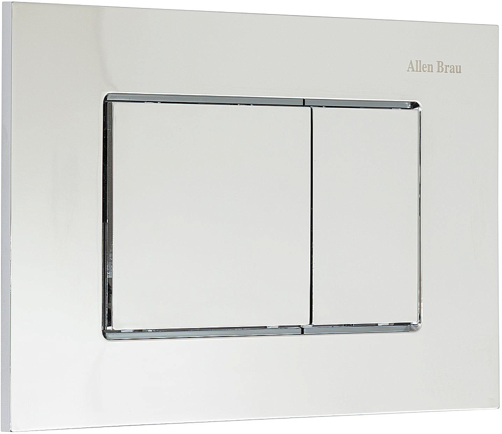 Кнопка смыва Allen Brau EVO S 9.2EV01.00 хром купить в интернет-магазине сантехники Sanbest