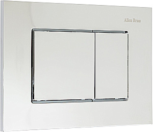 Кнопка смыва Allen Brau EVO S 9.2EV01.00 хром купить в интернет-магазине сантехники Sanbest