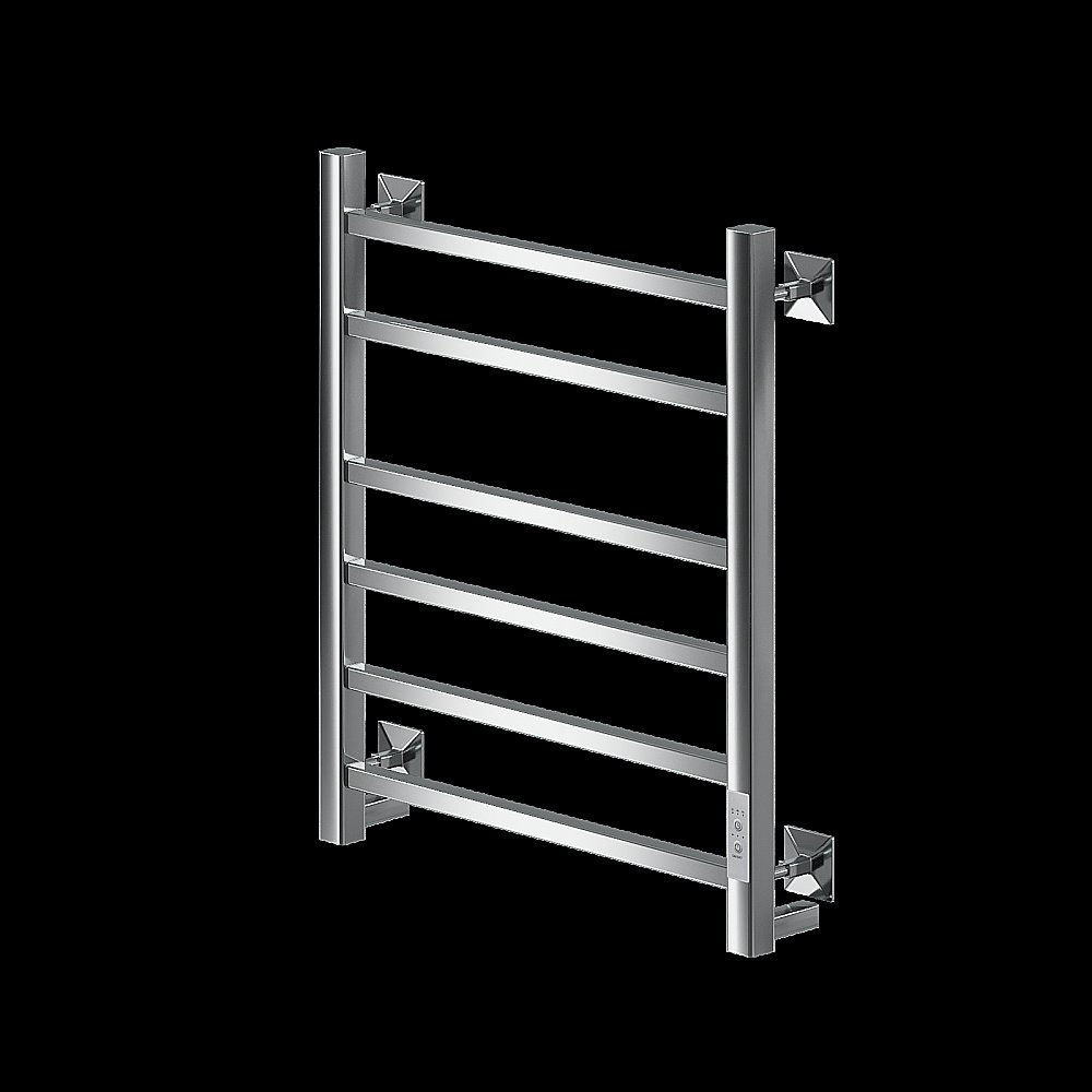 Полотенцесушитель электрический Veconi Barro-B B6050CH-B хром купить в интернет-магазине сантехники Sanbest