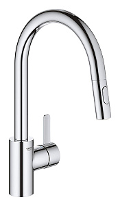 Смеситель для кухни Grohe Eurosmart Cosmopolitan 31481001 хром купить в интернет-магазине сантехники Sanbest