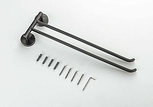 Полотенцедержатель Aquatek Бетта AQ4613BGM 41 оружейная сталь купить в интернет-магазине сантехники Sanbest