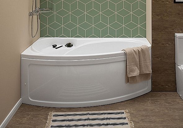 Акриловая ванна Aquanet Jersey 170x100 205405 к/с32 купить в интернет-магазине Sanbest