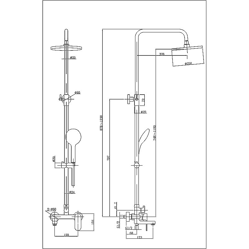 Инсталляция для унитаза Azario AZ-8010-1000 купить в интернет-магазине сантехники Sanbest