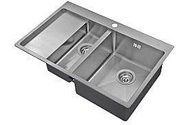 Мойка кухонная Zorg Inox R 5178-2-R Сталь купить в интернет-магазине сантехники Sanbest