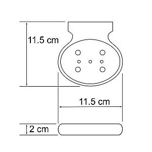 Мыльница решетка WasserKRAFT Berkel К-6869 купить в интернет-магазине сантехники Sanbest