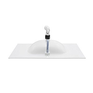 Раковина Oliveeka 100 M115W100 белая матовая купить в интернет-магазине Sanbest