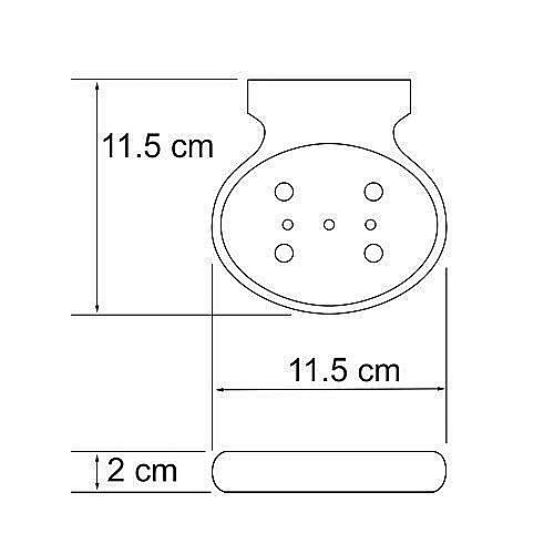 Мыльница решетка WasserKRAFT Berkel К-6869 купить в интернет-магазине сантехники Sanbest