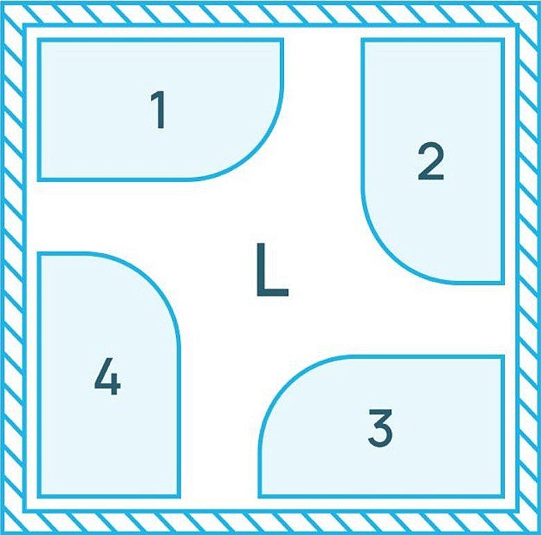 Душевой поддон Radaway Patmos E 4P81155-03 80х100 белый купить в интернет-магазине Sanbest