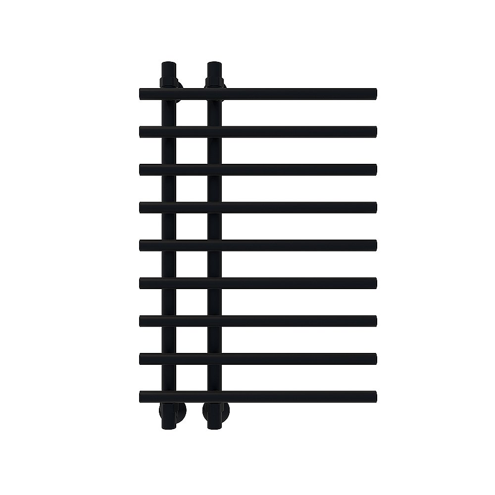 Полотенцесушитель водяной Veconi Tufo T801050B черный купить в интернет-магазине сантехники Sanbest