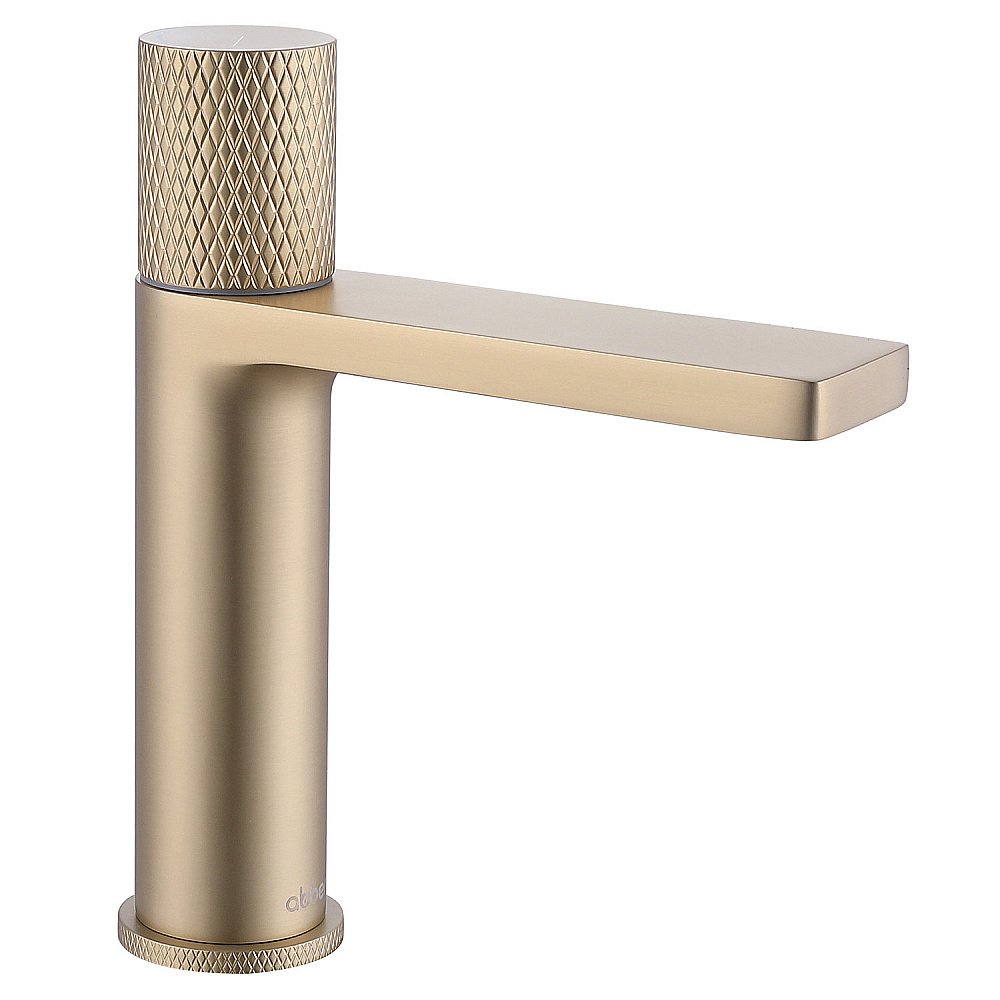 Смеситель для раковины Abber Rund AF8710G золото матовое купить в интернет-магазине сантехники Sanbest