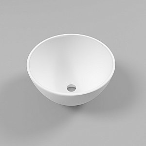Раковина накладная WhiteCross AMETHYST 50 0711.050050.200 белая матовая купить в интернет-магазине Sanbest