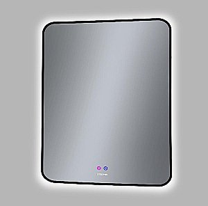 Зеркало Grossman ELEGANS-норма Black 70x80 1770802 черное в ванную от интернет-магазине сантехники Sanbest