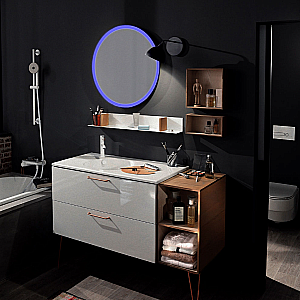 Зеркало Azario Perla 77 LED-00002610 в ванную от интернет-магазине сантехники Sanbest