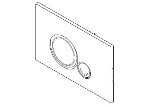 Кнопка для инсталляции BelBagno SFERA BB015-SR-CHROME купить в интернет-магазине сантехники Sanbest