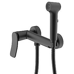 Гигиенический душ Azario Escaro AZ-K2574B черный матовый купить в интернет-магазине сантехники Sanbest