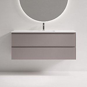 Тумба с раковиной Sancos Snob R SNR120/39SM/CN7028 Doha Soft для ванной в интернет-магазине Sanbest