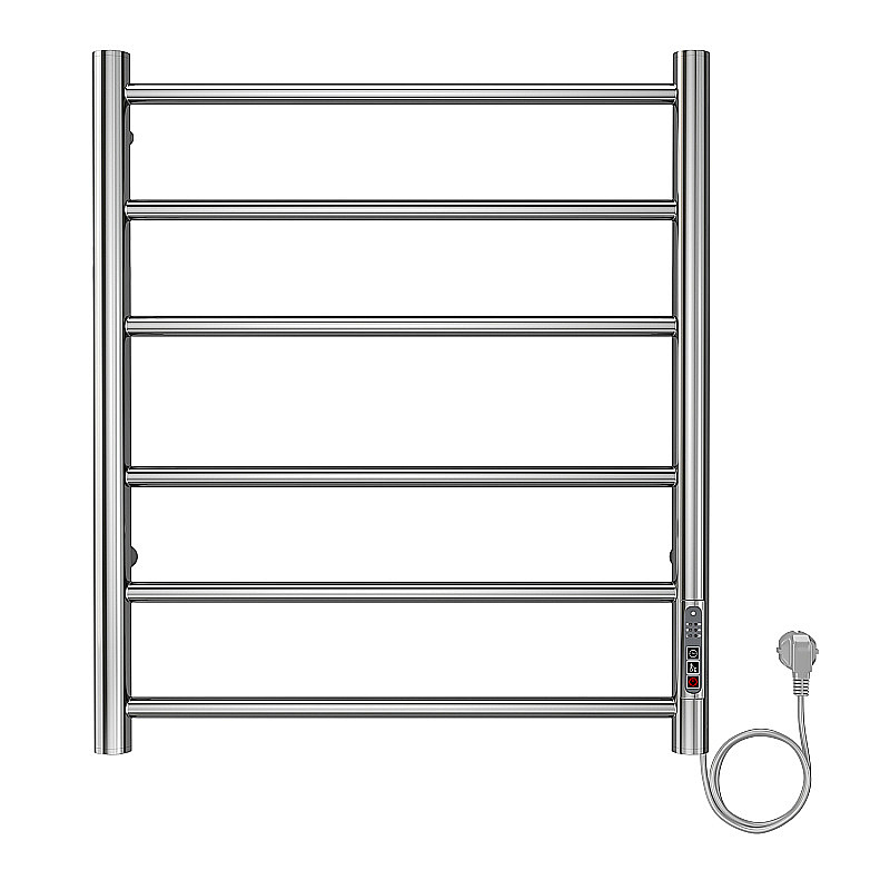 Полотенцесушитель электрический Azario PARMA П6 500х600 AZ10856 хром купить в интернет-магазине сантехники Sanbest