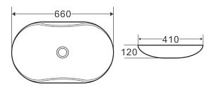 Раковина накладная Belbagno BB1334 купить в интернет-магазине Sanbest