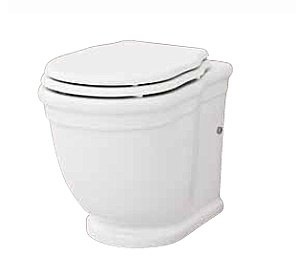 Унитаз приставной ARTCERAM Hermitage HEV005 01 00 bi купить в интернет-магазине Sanbest