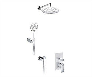 Душевая система WasserKRAFT Aller A16067WHITE купить в интернет-магазине сантехники Sanbest