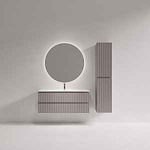 Тумба с раковиной Sancos Snob R SNR120/39SM/CN7028 Doha Soft для ванной в интернет-магазине Sanbest