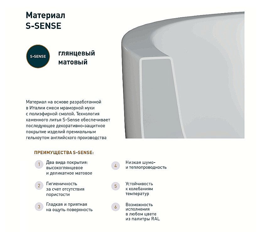 Ванна Salini Orlanda Axis S-Sense 170х75 103313M белая матовая купить в интернет-магазине Sanbest