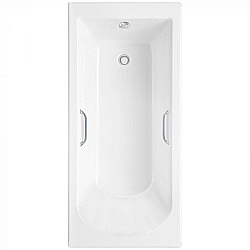 Ванна Delice Scandi DLR330031R-G 180х80 белая/ручки хром купить в интернет-магазине Sanbest