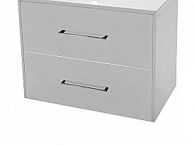 Тумба для раковины Эстет Vegas ФР-00003488 80 любой цвет под заказ правая купить в интернет-магазине сантехники Sanbest