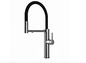 Смеситель для кухни Paulmark Ganymede Ga213199-BS брашированная сталь купить в интернет-магазине сантехники Sanbest