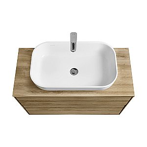 Столешница Акватон Либерти 70 дуб эльвезия для ванной в интернет-магазине сантехники Sanbest