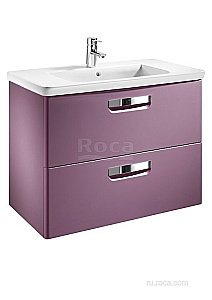 Тумба с раковиной Roca The Gap Original ZRU9302740 80 фиолетовый для ванной в интернет-магазине Sanbest