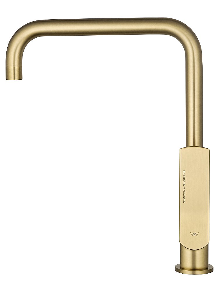 Смеситель для кухни WONZON & WOGHAND, Брашированное золото (WW-L1006-BG) купить в интернет-магазине сантехники Sanbest