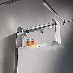 Полка Veconi Loft LF-S-C9 полированная сталь купить в интернет-магазине сантехники Sanbest