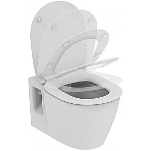 Унитаз подвесной Ideal Standard Connect E822301 белый, безободковый, с крышкой микролифт купить в интернет-магазине Sanbest