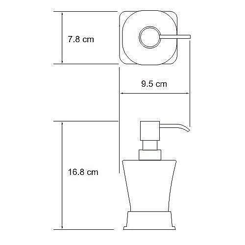 Диспенсер настольный WasserKRAFT Exter K-5599 купить в интернет-магазине сантехники Sanbest