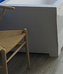 Экран торцевой для ванны Эстет DELTA silk 150А/160А/170А 70 белый матовый без узора купить в интернет-магазине сантехники Sanbest